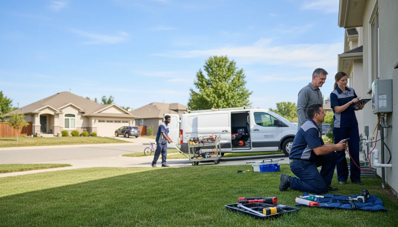 Tankless water heater service in Lolita, TX